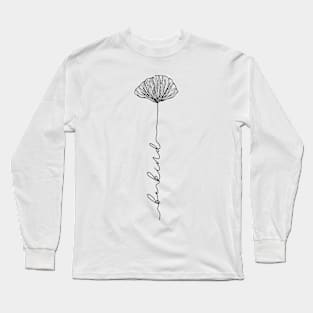 be kind botanical style Long Sleeve T-Shirt
